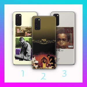 NAS D9 Phone Case Cover For VARIOUS Samsung Galaxy Phone Models American Rapper Rap Kings Disease Hip Hop Gangsta Rap