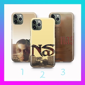 NAS D4 Phone Case For Apple iPhone 11 12 13 14 15 16 e 17 Air PRO Plus Mini Max American Rapper Rap Kings Disease Hip Hop Gangsta Rap