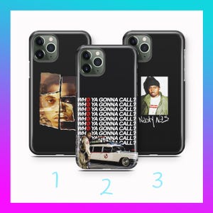 NAS D6 Phone Case For Apple iPhone 11 12 13 14 15 16 e 17 Air PRO Plus Mini Max American Rapper Rap Kings Disease Hip Hop Gangsta Rap