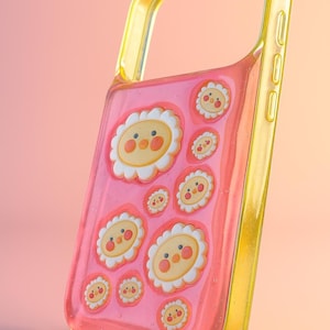 iPhone 17 Pro Sheep Case – Thick Bubble Candy Style 3D Print Model STL