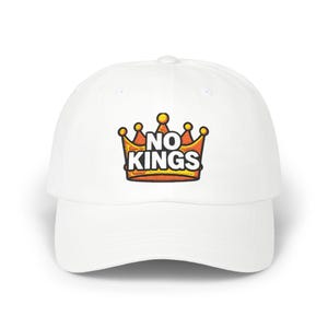 NO KINGS Classic Dad Cap