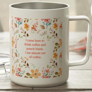 Funny Insulated Coffee Mug, 10oz