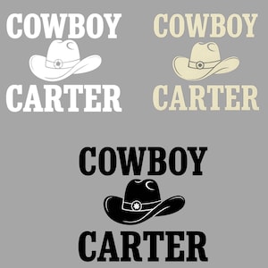 Cowboy Carter Design: Western Graphic - Cricut, Sublimation (PNG, SVG)