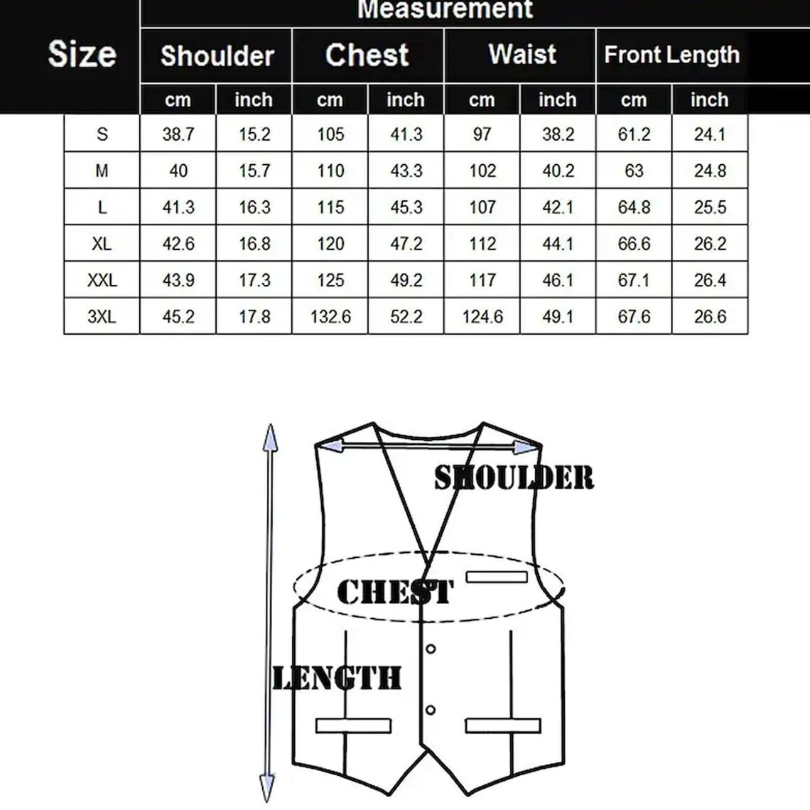 MEN’S MOTORCYCLE BIKER BLACK VEST GENUINE COWHIDE LEATHER main image 1