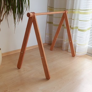 Babygym, houten babyspeelgym Cherry/Beech