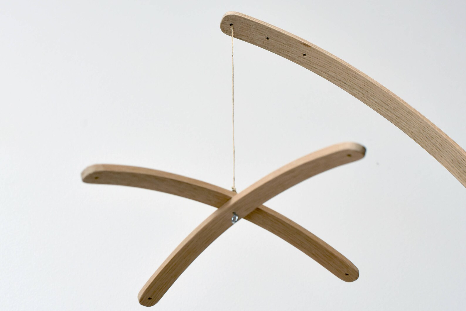 Baby Crib Wooden OAK Mobile Arm Baby Mobile Stand Nursery Etsy