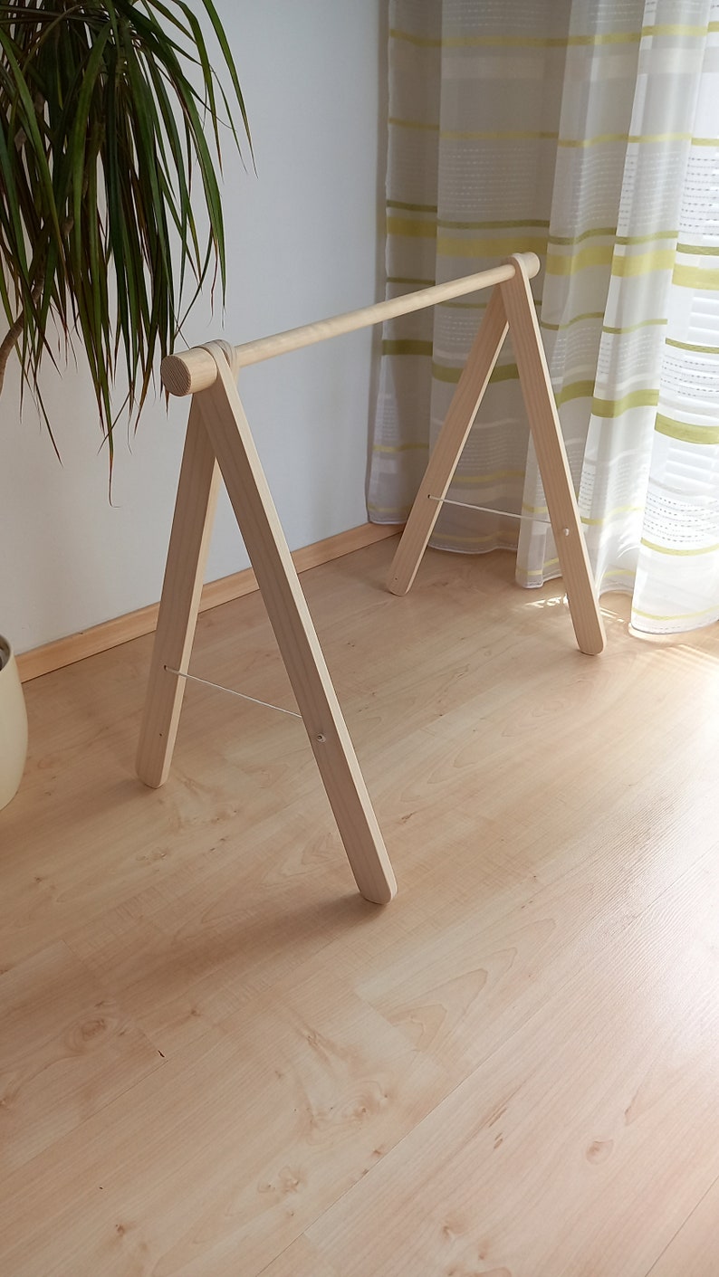 Babygym, houten babyspeelgym Natural Pine