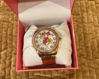 Betsy Johnson Dia De Los Muertos Rose Gold Watch. Betsey Johnson | Accessories | Betsy Johnson Dia De Los  main image 4