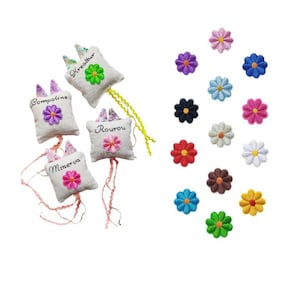 Jouet personnalisable pour chat - Patch fleur