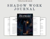 Shadow Work Journal, Guided Prompts for Inner Child Healing, Spiritual Gift, Therapy Diary, Mindfulness Workbook, Witchy Grimoire Prompts