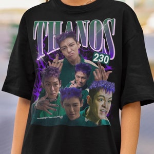 Thanos Vintage Tshirt Game Shirt Choi Seung-hyun Thanos Su-bong korean Boygroup Gift for Men and Women Unisex Player 230