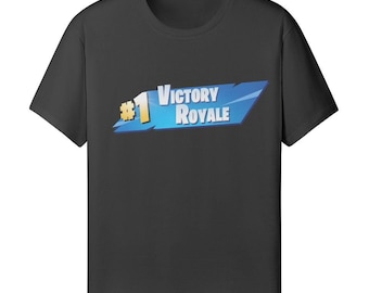 Maglietta Victory Royale - Maglietta da nerd da gioco di battaglia in regalo