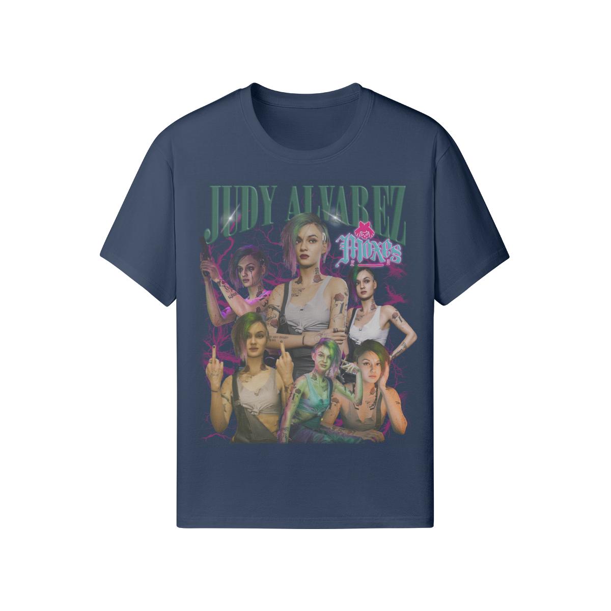 Judy Alvarez Vintage Tshirt the Mox Cyberpunk Style Game