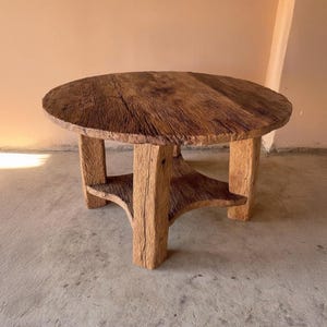 Live edge coffee table natural driftwood low table recycled wood coffee table rustic furniture decor for living room