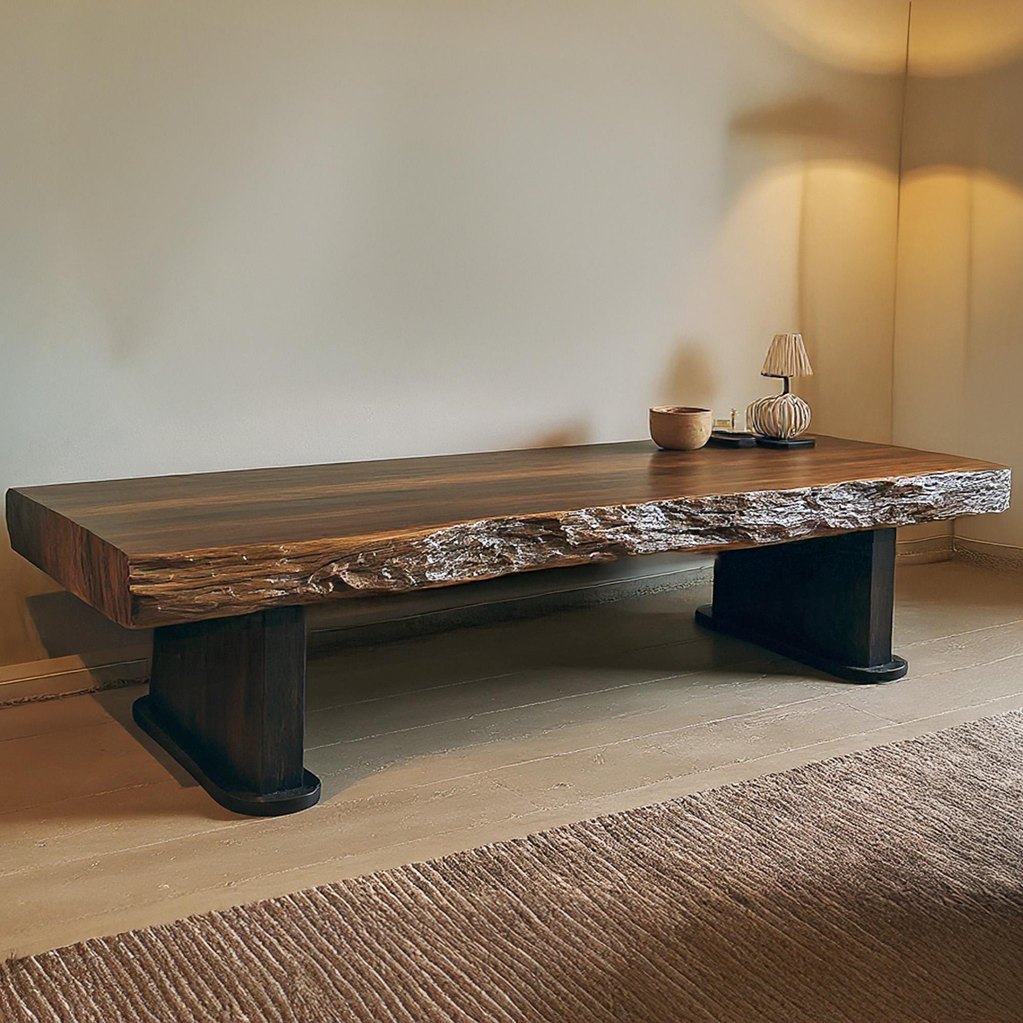 Solid Driftwood Tv Stand Media Console Table Natural Wood Live Edge ...