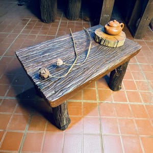 Live edge coffee table driftwood dining table natural centerpiece coffee table books handcrafted rustic furniture decor