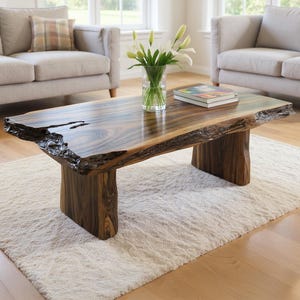 Natürlicher Treibholz Couchtisch Live Edge Esstisch Massivholzplatte Möbel rustikaler Wohnzimmertisch Dekor Hauskunst