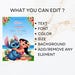 Lilo and Stitch Birthday Invitation: Editable Hawaiian Party Invite ...