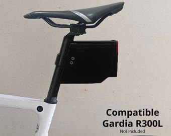 Caja de herramientas Aero [SEATPOST] con soporte Bryton Gardia R300L