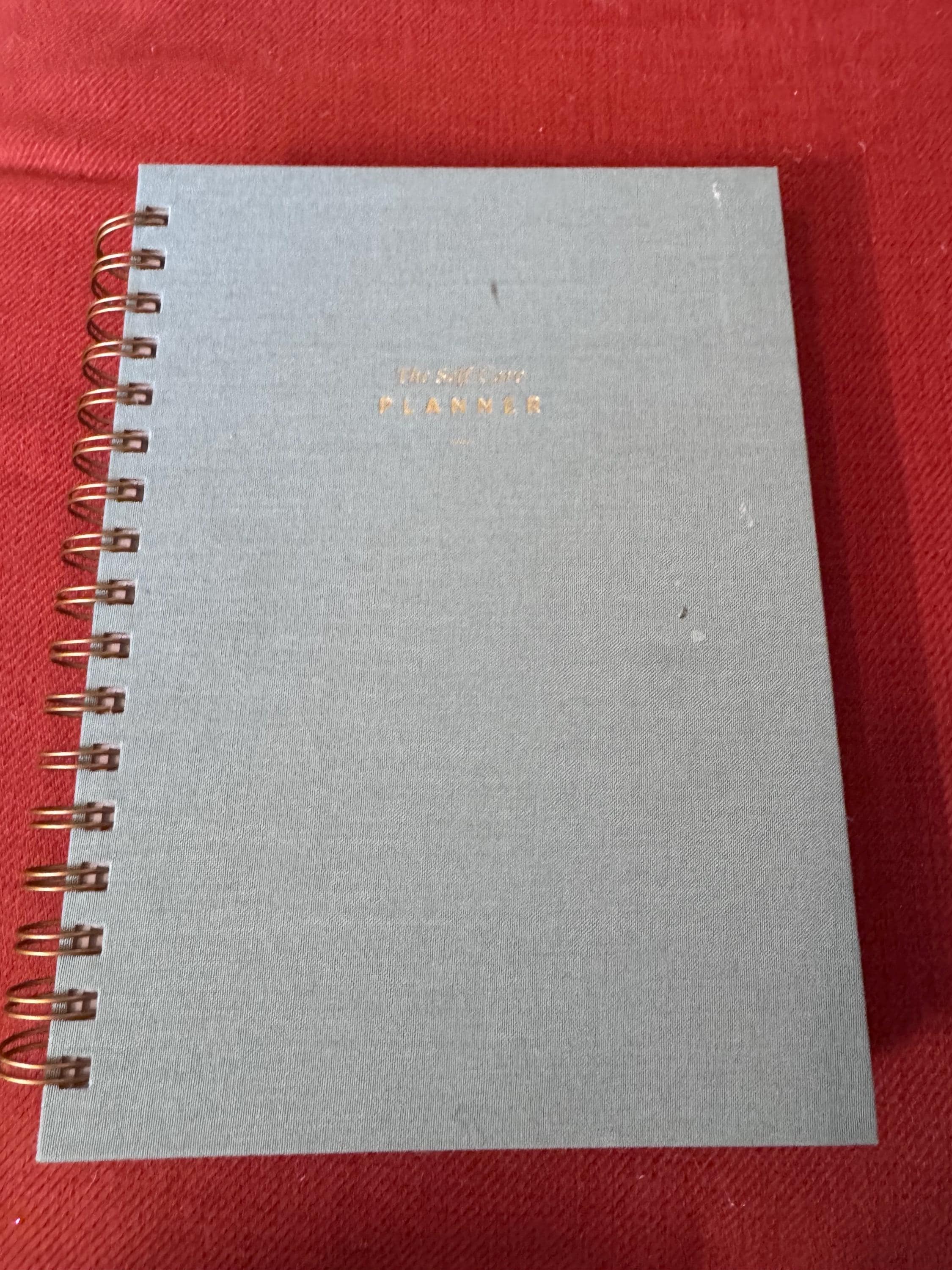 the SELF CARE JOURNAL, new journal, personal accountability journal, self care