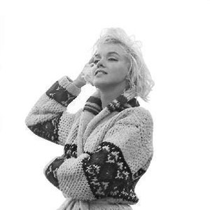 Marilyn Monroe on the Beach