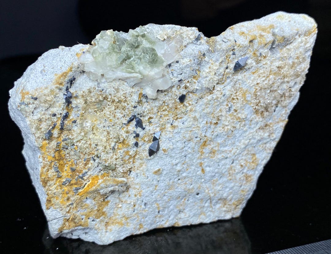 ANATASE Crystals on Matrix With Quartz Combination, 364 Grams,chlorine ...