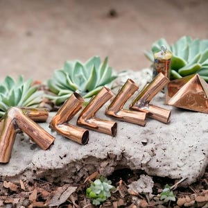 Giza M type 1/2 Inch Copper Meditation pyramid Kit Without copper main pipes with Crystal filling Optional