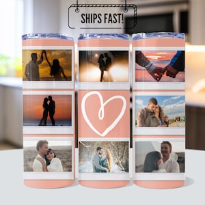 Photo Tumbler - Custom Photo Tumbler - Personalized Coffee Cup With Photo - 20oz Tumbler - Photo Tumbler For Mom