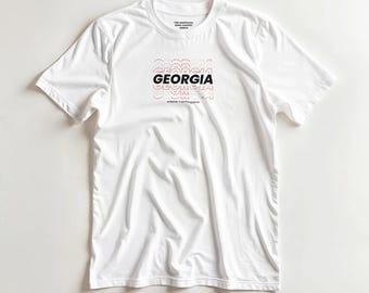 Georgia — Country T-shirt — * The Unofficial Song Contest Merch * (DTG print)