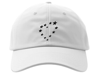 Fitted Baseball Cap | Flexfit 6277 White (DTG print)