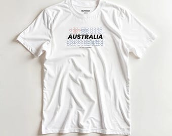 Australia — Country T-shirt — * The Unofficial Song Contest Merch * (DTG print)