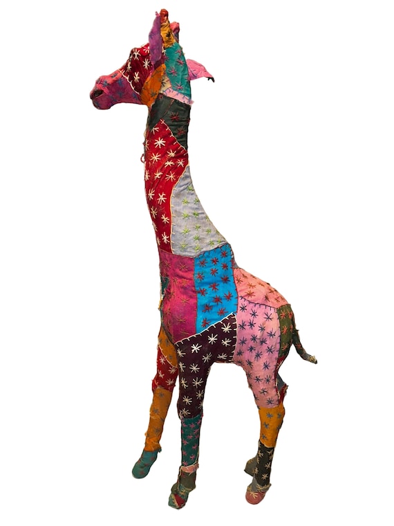 sari patchwork giraffe - image 3