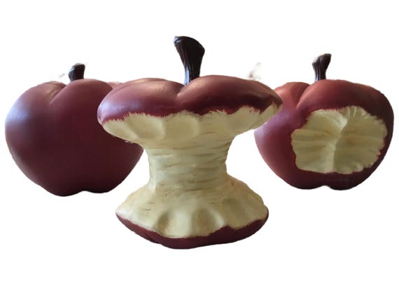 ceramic apples - image 1