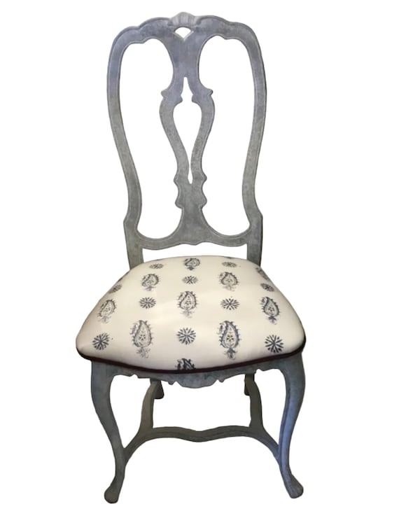 set of 4 metal dining chair with cushion