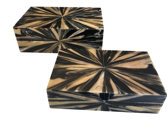 set of tortoise shell boxes - image 1