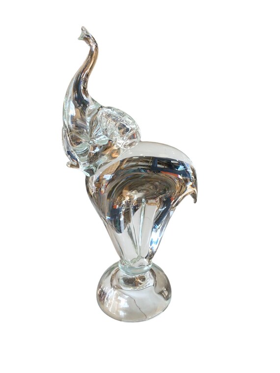 murano glass elephant