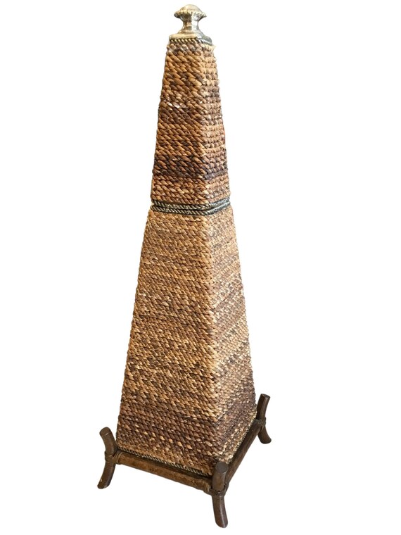 abaca weave storage pyramid!