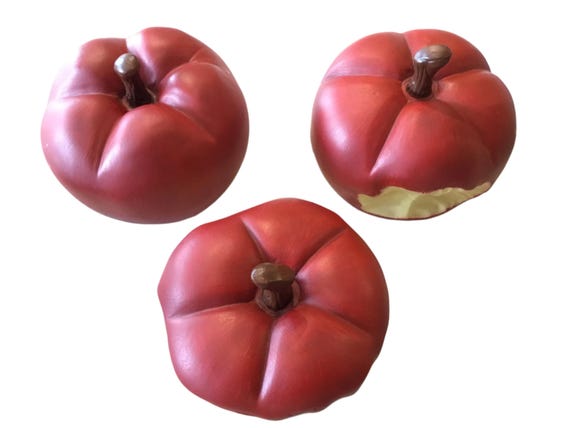 ceramic apples - image 2