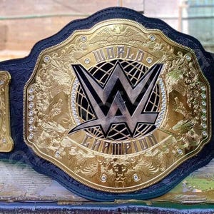 New 2023 World Heavyweight Championship Replica Title Brass Belt Adult Size 2mm