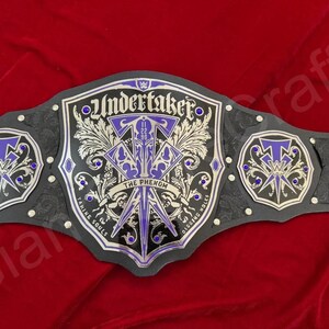 Undertaker World Heavyweight Wrestling Championship Title Belt Replica 2mm