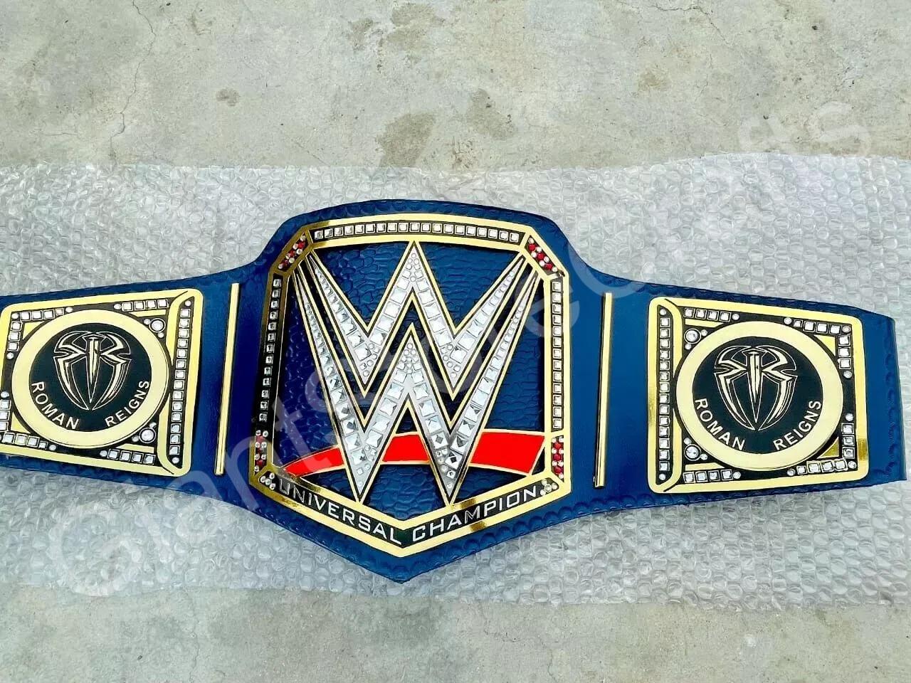 Triple H Ceinture De Catch Universel Wwe Belt Side Plates France