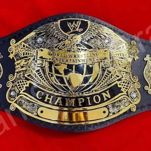 Undisputed World Heavyweight Championship Wrestling Title Belt Replica 2mm Adult Size