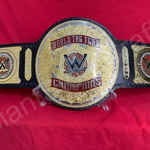 Universal Heavyweight Championship World Tag Team Title Belt 2mm Brass Replica