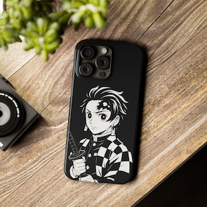Anime Phone Case, Demon Slayer Tanjiro Kamado , Otaku Accessories, Protective Cellphone Skin, Japanese Animation, iphone case