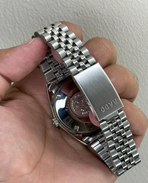 RADO Purple Horse Automatic 25 Jewels Day/date Men's Wristwatch