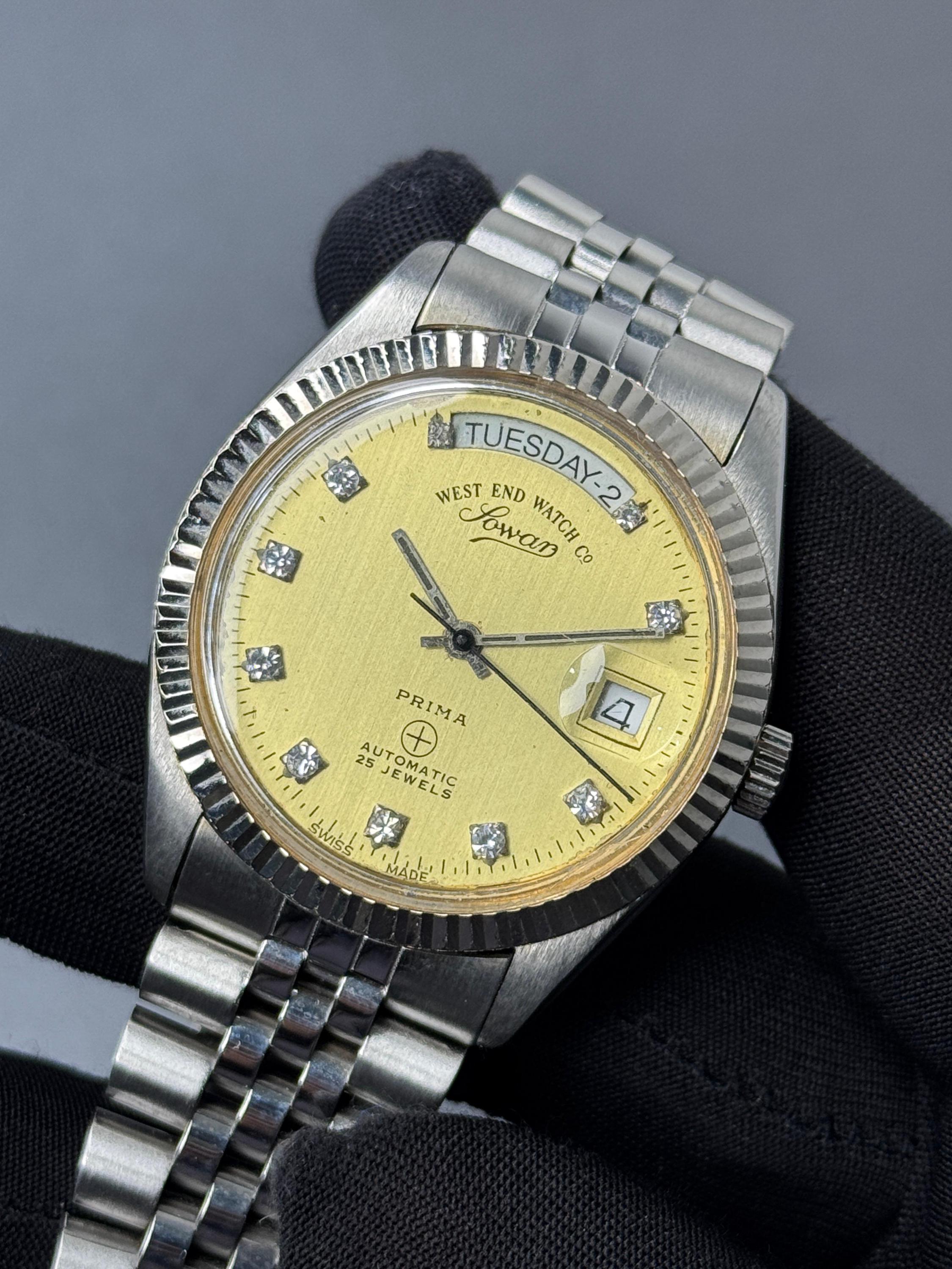 West End Watch Co SOWAR PRIMA Automatic 25 JEWELS - Etsy