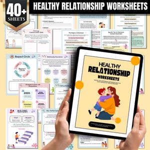 Healthy Realationship Worksheets, Premarital counseling, Relationship improvement, Healthy communication, Emotional intimacy