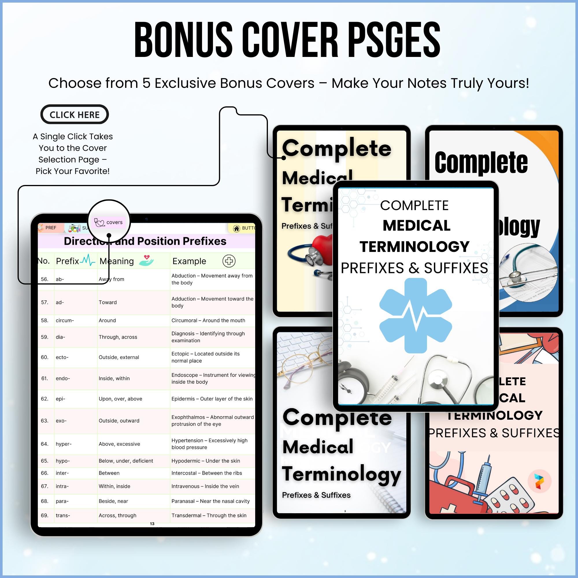 Medical Terminology Complete Guide Complete Medical Terminology Prefixes & Suffixes, Updated 2025-26 ...