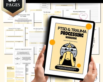 Manual de trabajo para el procesamiento del TEPT y el trauma: salud mental y habilidades de afrontamiento (descarga digital)