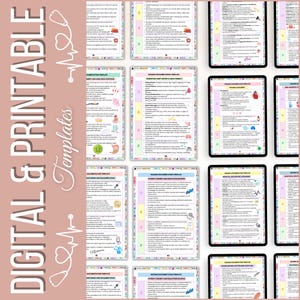 Nursing Documentation Template Fully Hyperlinked, Medical Documentation ...